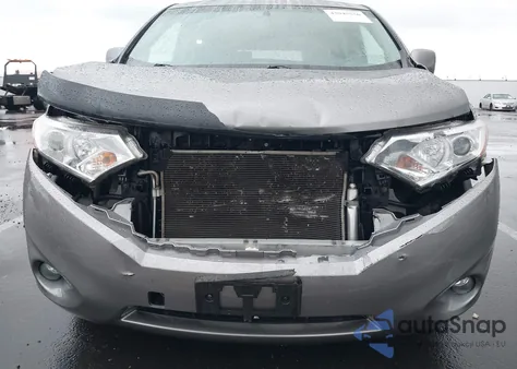 2012 Nissan Quest Sv from USA, damaged, VIN JN8AE2KP4C9037486